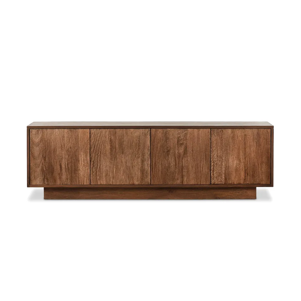Gilmore Media Console-Aged Mango