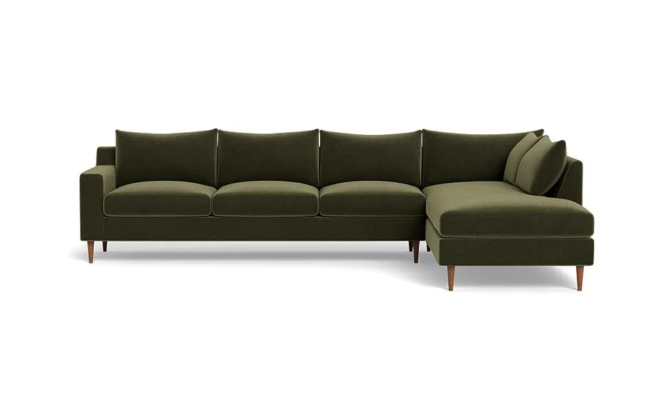 Sloan 4-Seat Right Bumper Sectional