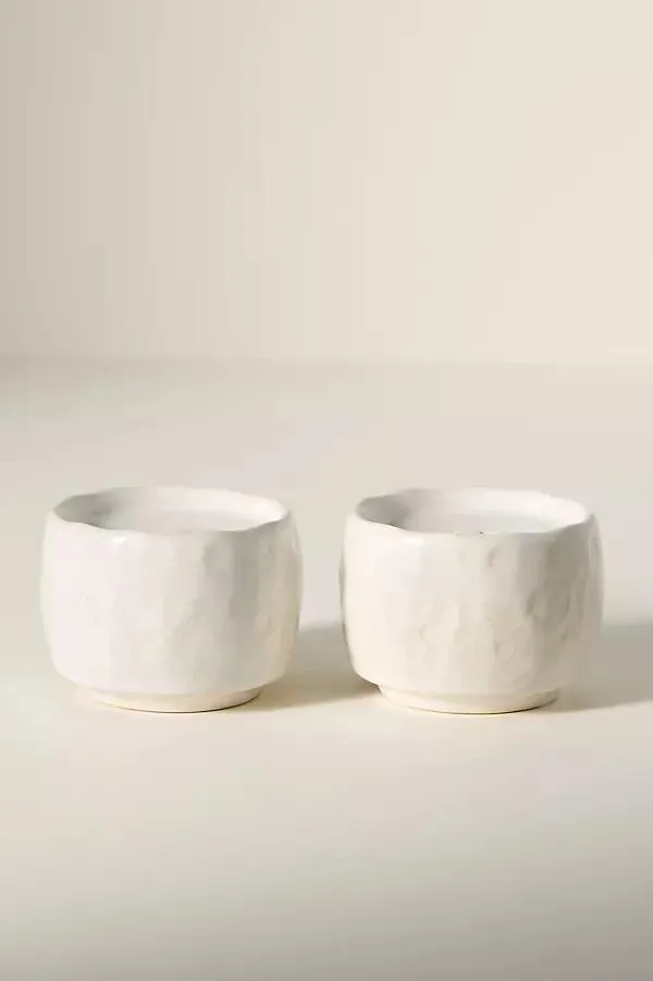 Old Havana Portuguese Stoneware Salt & Pepper Shakers