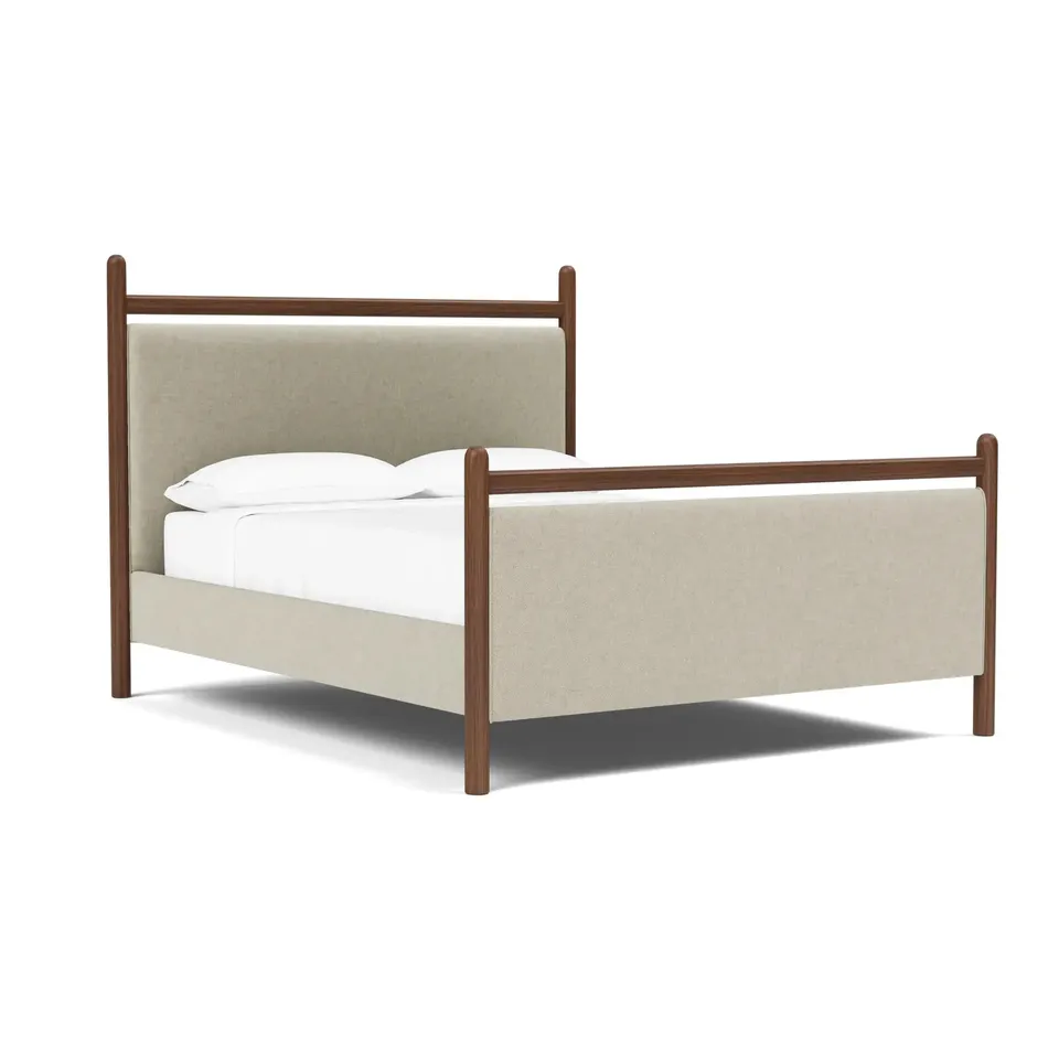 The Citizenry Ridge Bed | King | Brown
