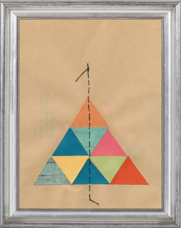 Pyramid Series 1 by Jan Weiss for Artfully Walls