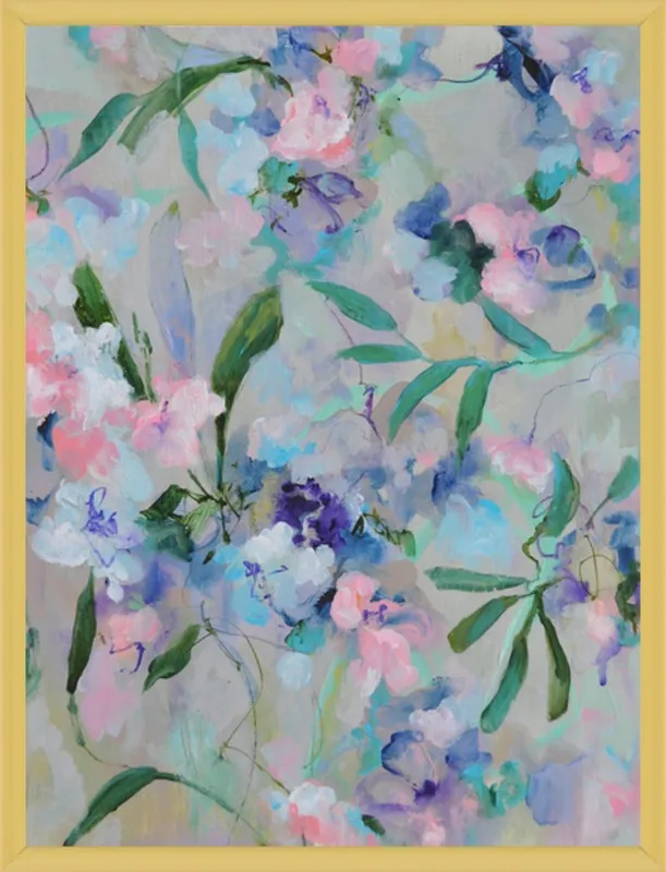 Arrangement in Blue and Lilac by Sonal Nathwani for Artfully Walls