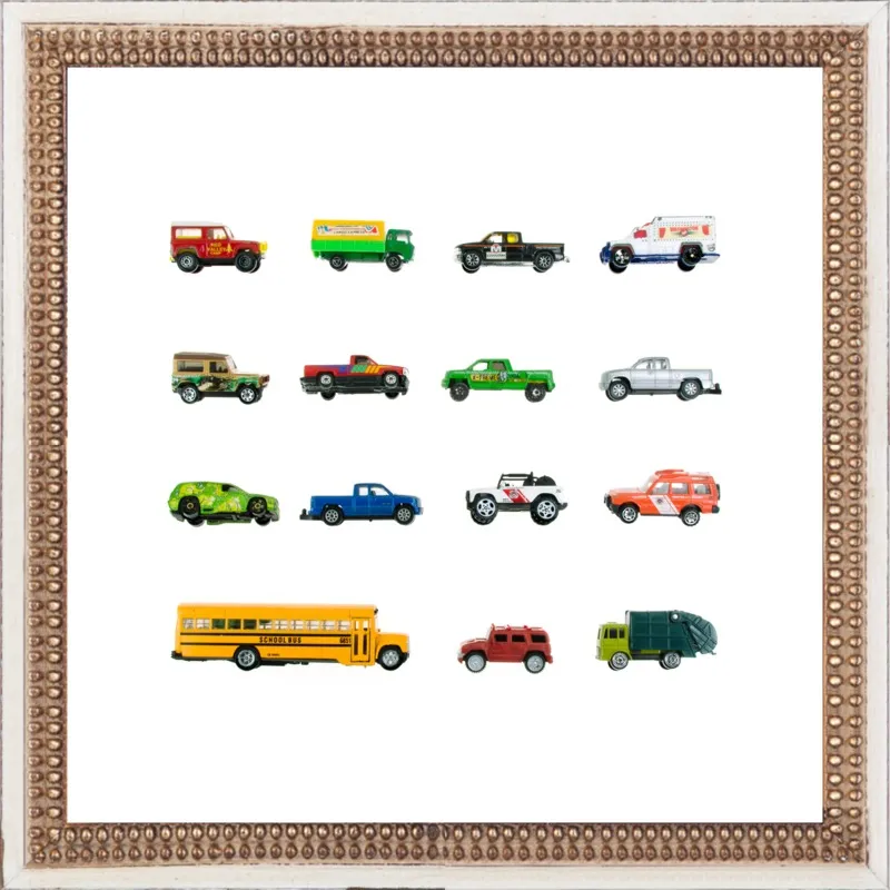 Vintage Toy Trucks by Jennifer Steen Booher for Artfully Walls
