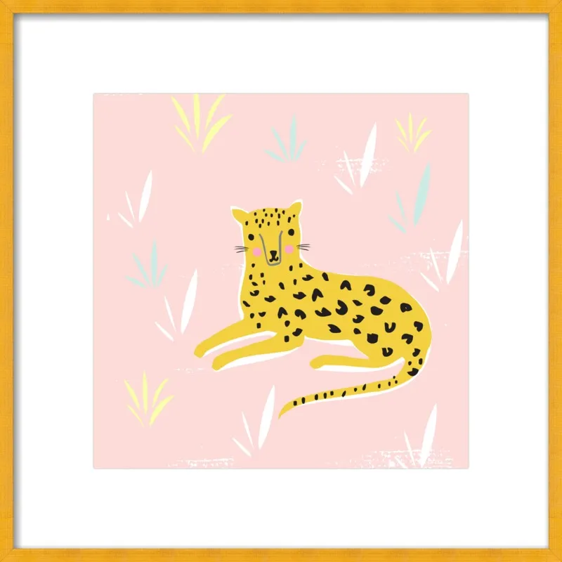 Little Amur Leopard by Lizzie Mackay for Artfully Walls
