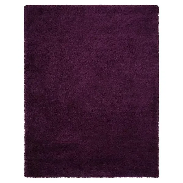Cozy Shag Solid Bold Area Rug
