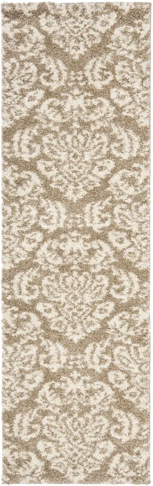 Arlo Home Woven Area Rug, SG460-1311, Beige/Cream,  2' 3" X 9'