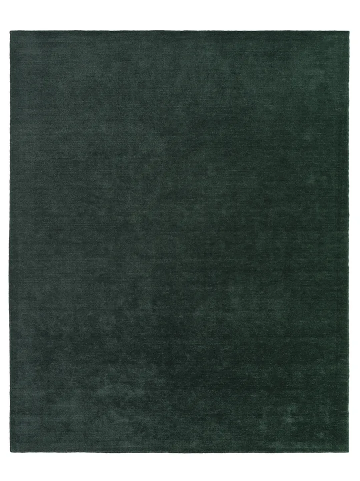 Selvith PRW08 Handwoven Solid Blue Area Rug (10'X14')