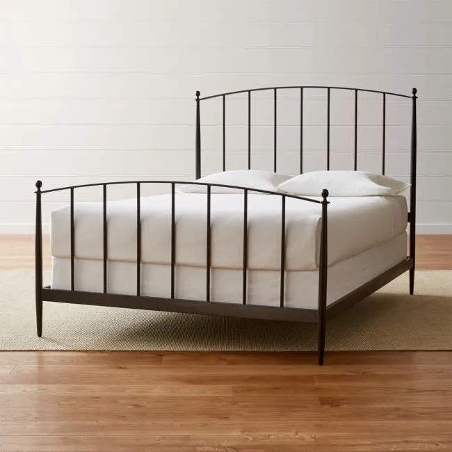 Mason Arched Metal Queen Bed