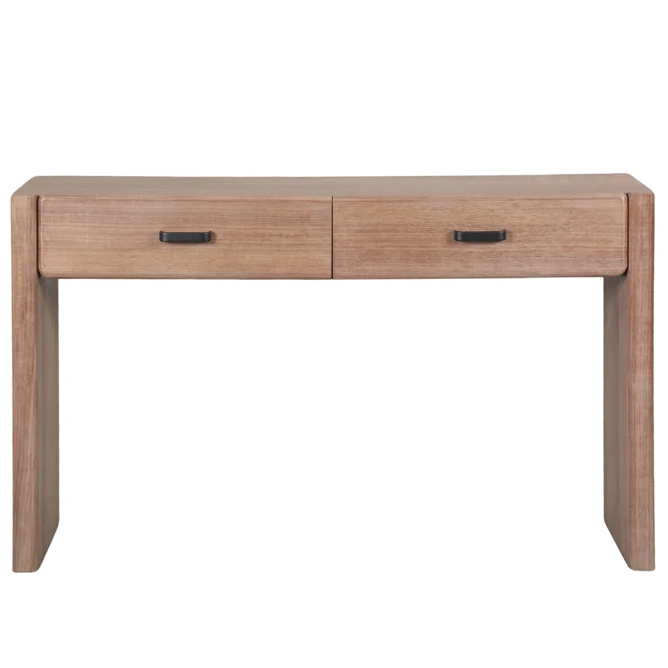 Wynnrosa 2 Drawer Console Table - Walnut