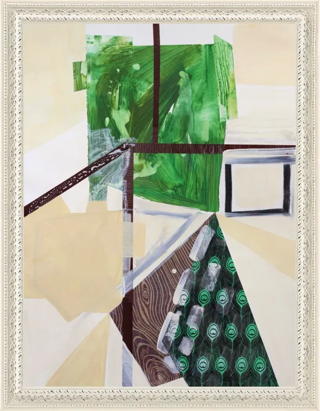 Abstract Study (trail map) by Pamela Staker for Artfully Walls