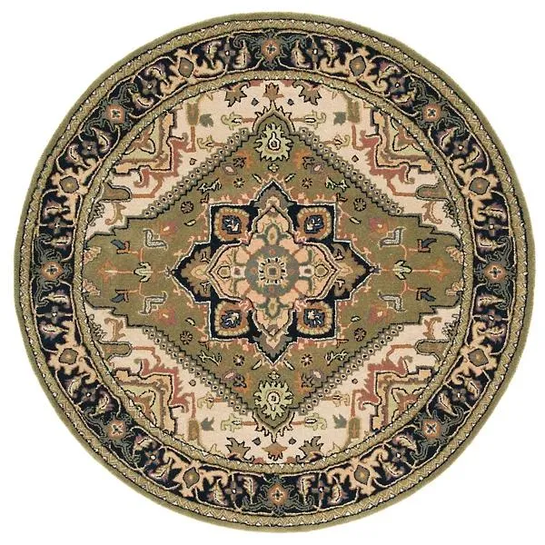 Heritage Row Heriz Medallion Area Rug