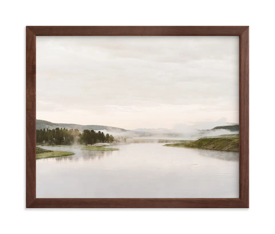 Misty Lake Limited Edition Fine Art Print