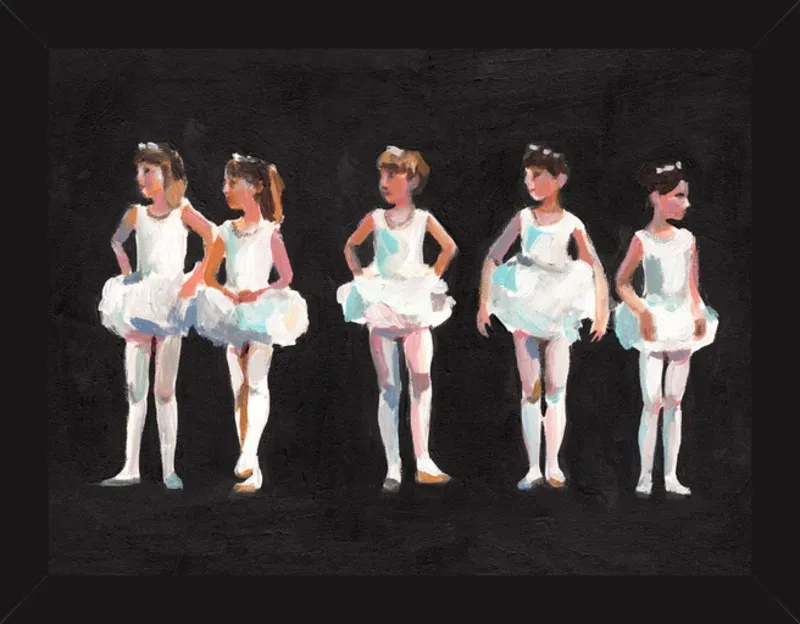 Ballerinas by Tali Yalonetzki for Artfully Walls