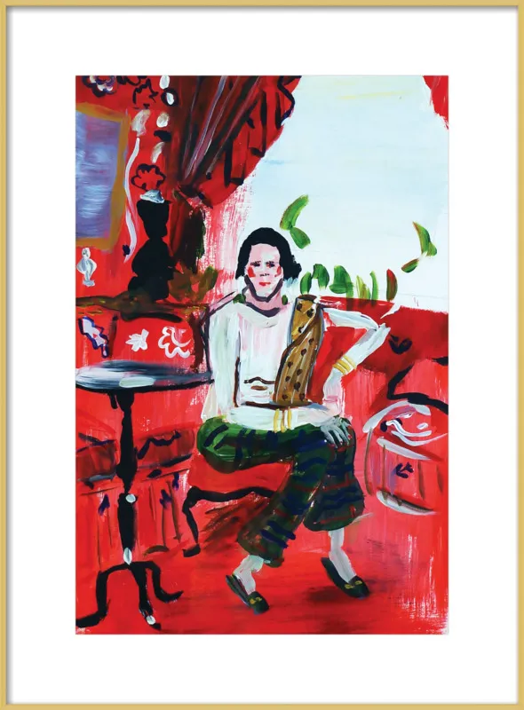 Diana Vreeland  by Marine de Quénetain  for Artfully Walls