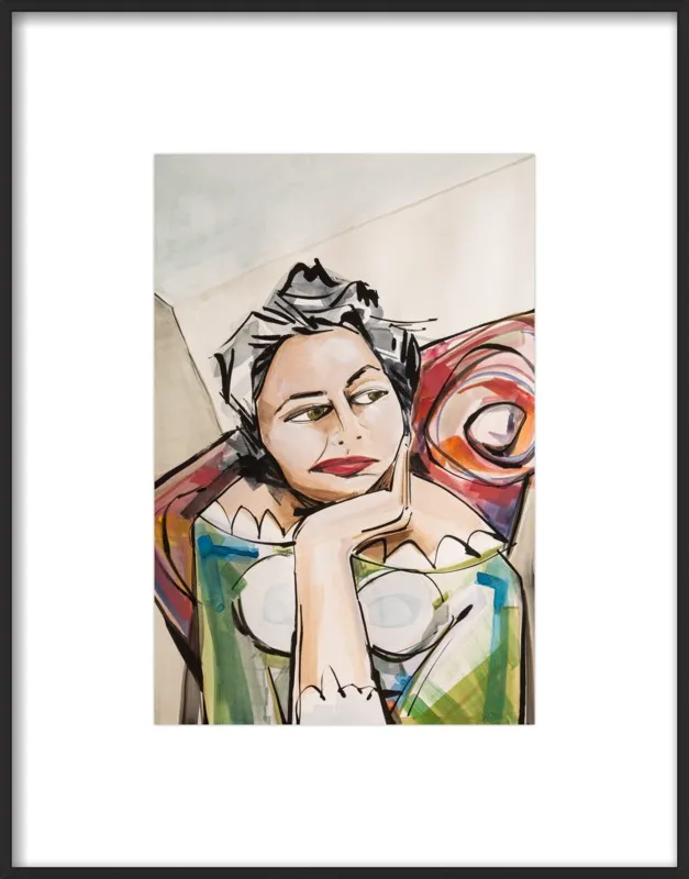 Ponder by Becky Aubry for Artfully Walls