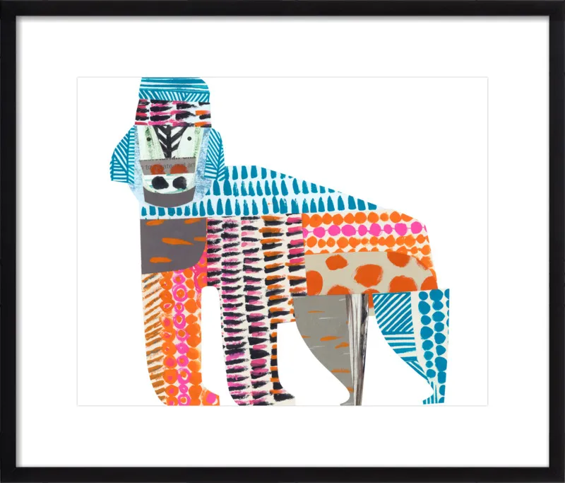 gorilla by Clare Youngs for Artfully Walls