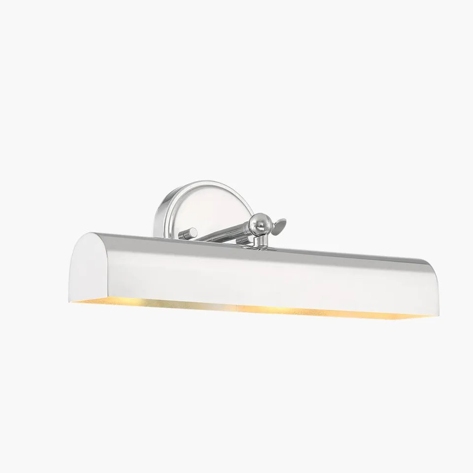 Piedmont Picture Light, Polished Nickel