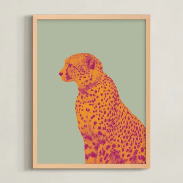 The Pink Cat Limited Edition Fine Art Print