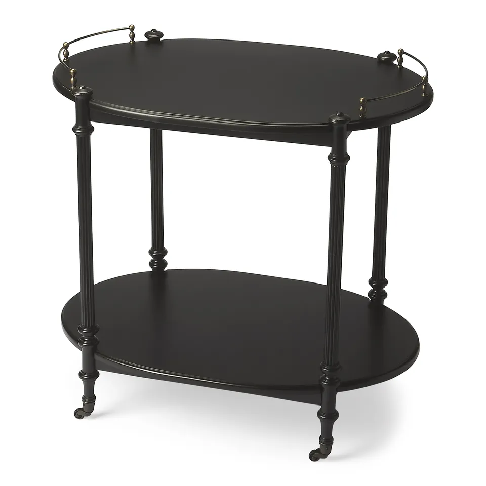 Kathleen Black Licorice Bar Cart
