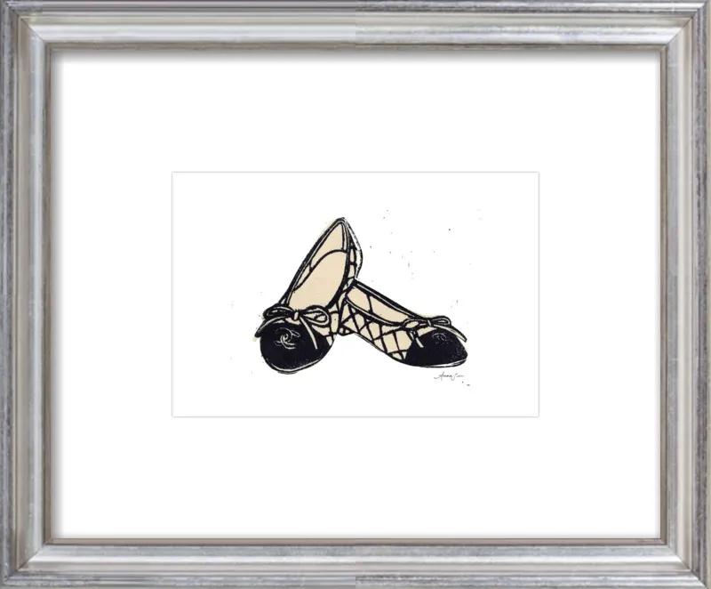 Chanel Ballet Flats by Anna See for Artfully Walls