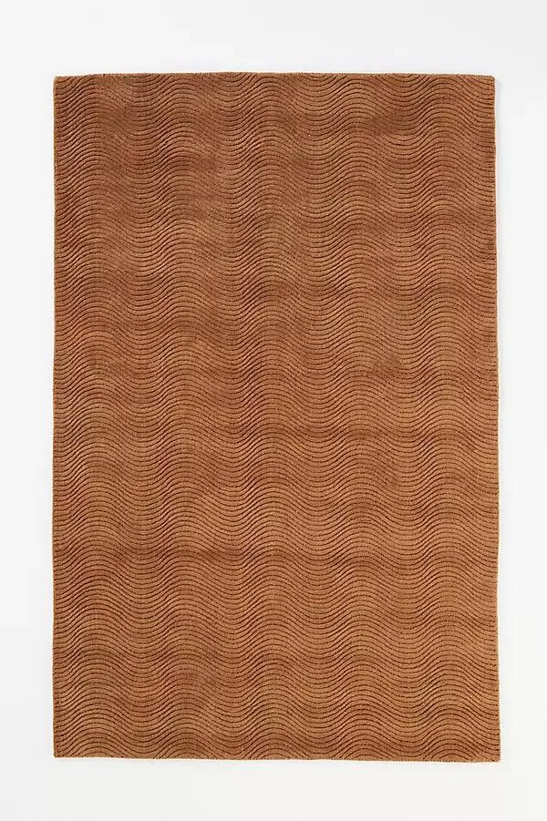 Hand Tufted 100% Wool Contour Rug