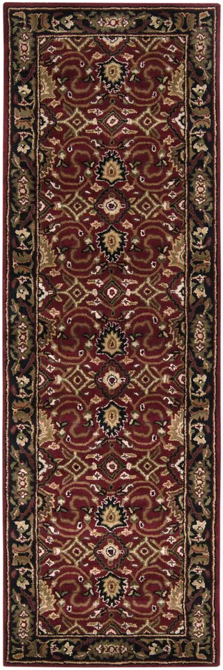 Caesar Brown Indoor 3' x 12' Handmade Rug