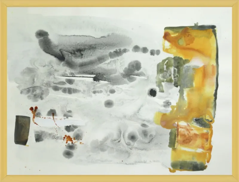 work on paper #24 by Emily Van Horn for Artfully Walls