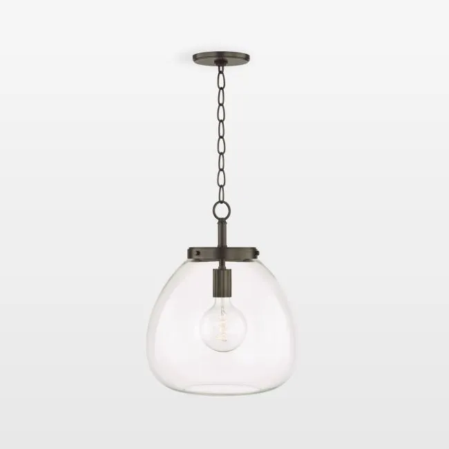 Clovelly Bronze Pendant Large
