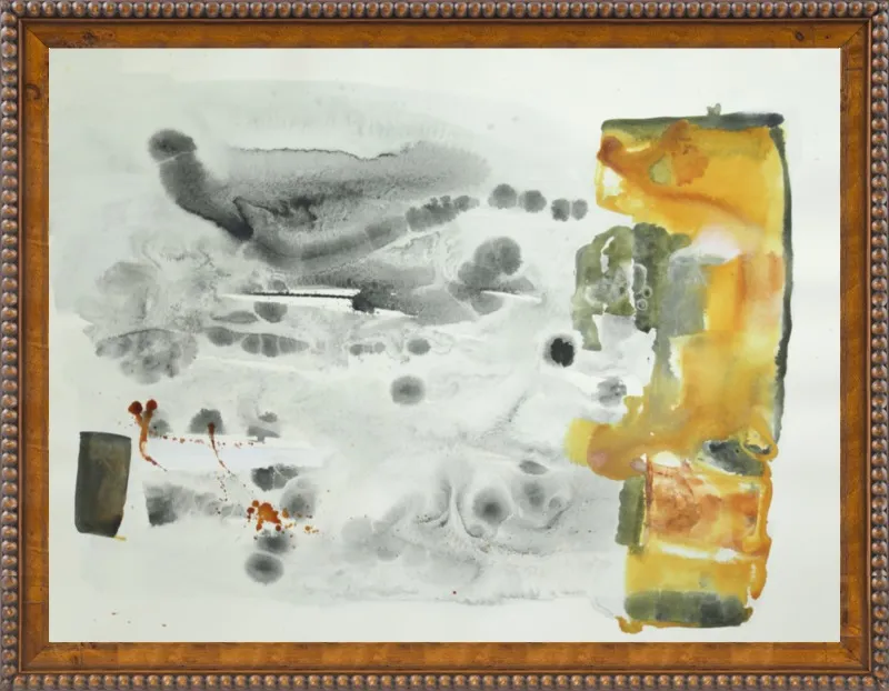 work on paper #24 by Emily Van Horn for Artfully Walls