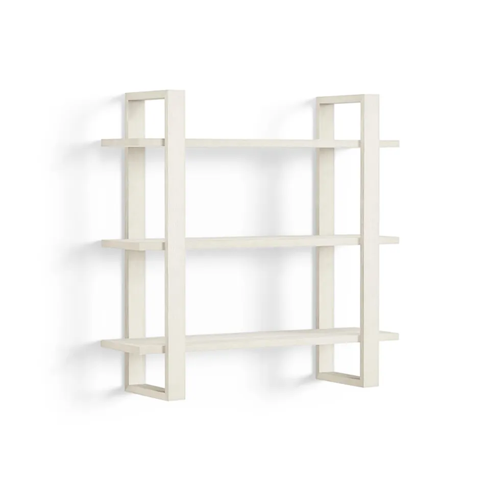 Index Wall Shelf - White - Wood