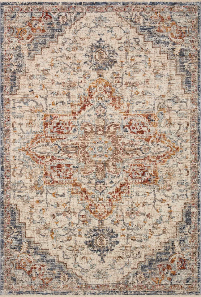 Loloi Sorrento Ivory / Fiesta 2'-7" x 8'-0"