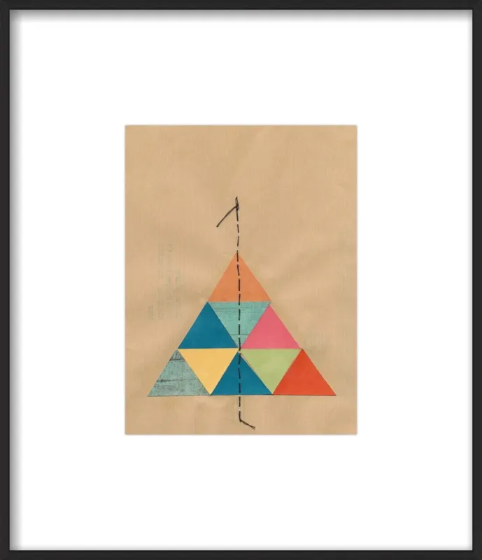 Pyramid Series 1 by Jan Weiss for Artfully Walls