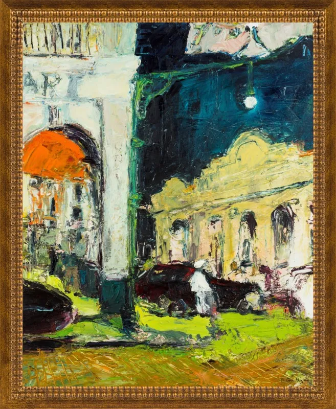 La Vida Cuba Street Corner near Sloppy Joe Bar in Old Havana by Ana Guzman for Artfully Walls