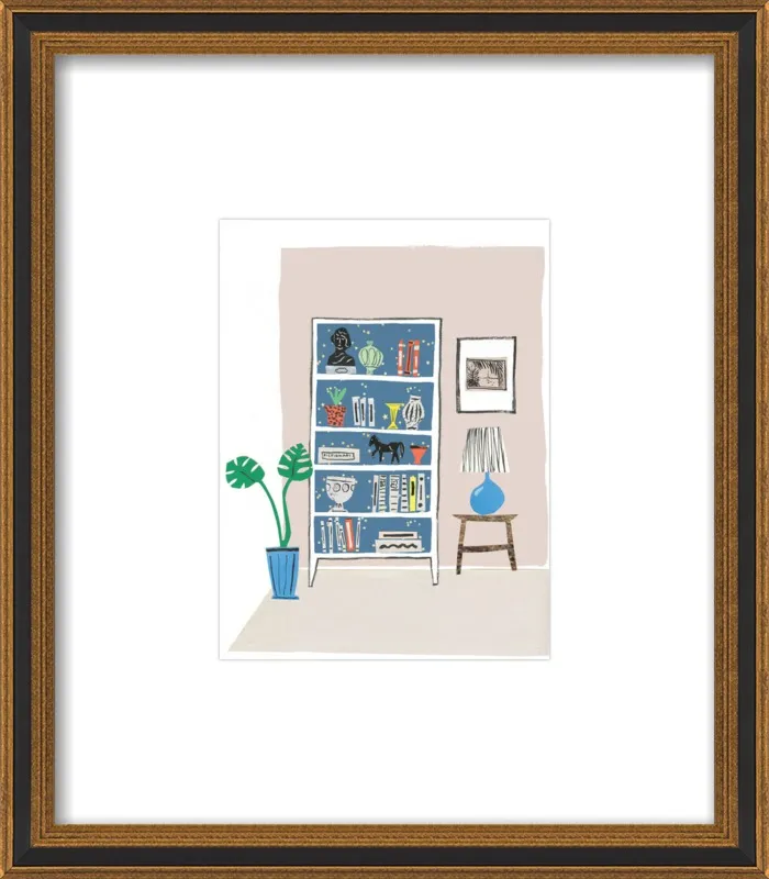 Shelfie by Danielle Kroll for Artfully Walls