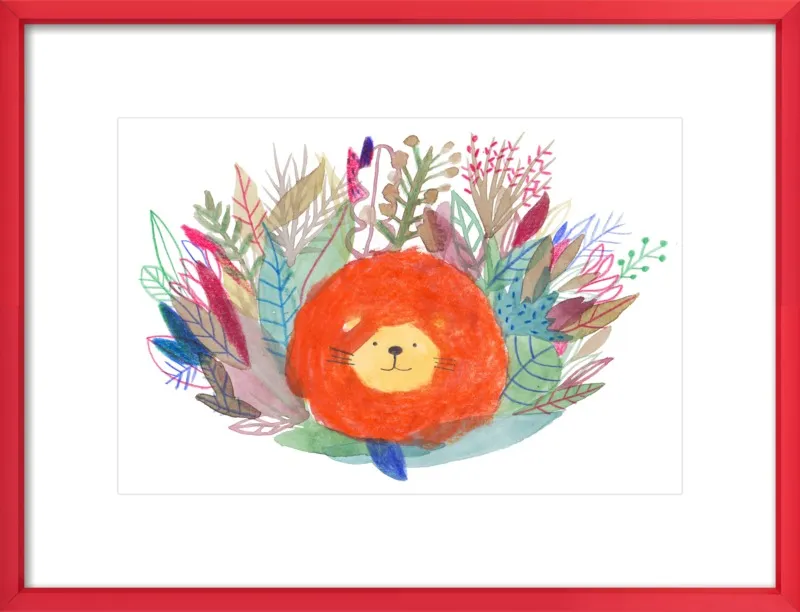 Lion by Marion Barraud for Artfully Walls