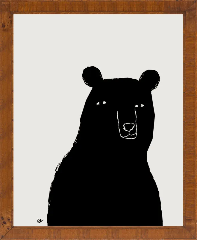 Benson the Bear by Rob Blackard for Artfully Walls