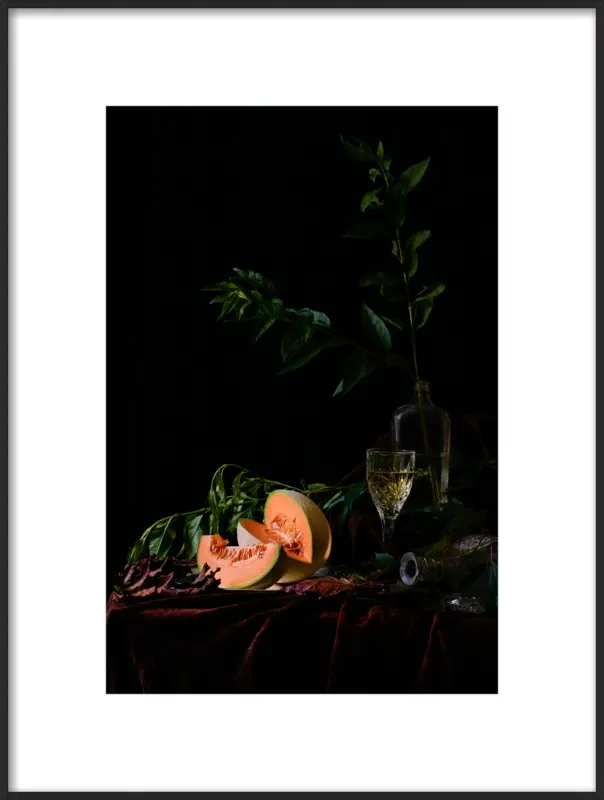 Cantaloupe by Dustin Halleck for Artfully Walls