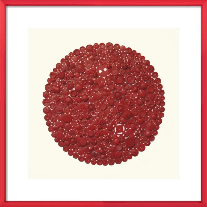 Red Target by Emeline Tate for Artfully Walls