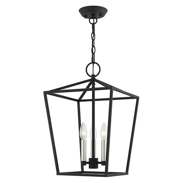 Shasta 3 Light Semi Flushmount / Pendant