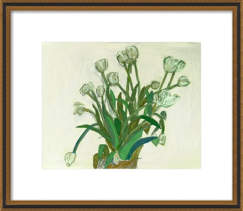 viridiflora tulip by Liz Innvar for Artfully Walls
