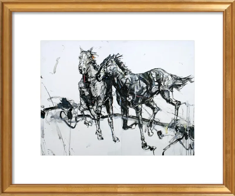 The Races by Shao Y. Zhang for Artfully Walls