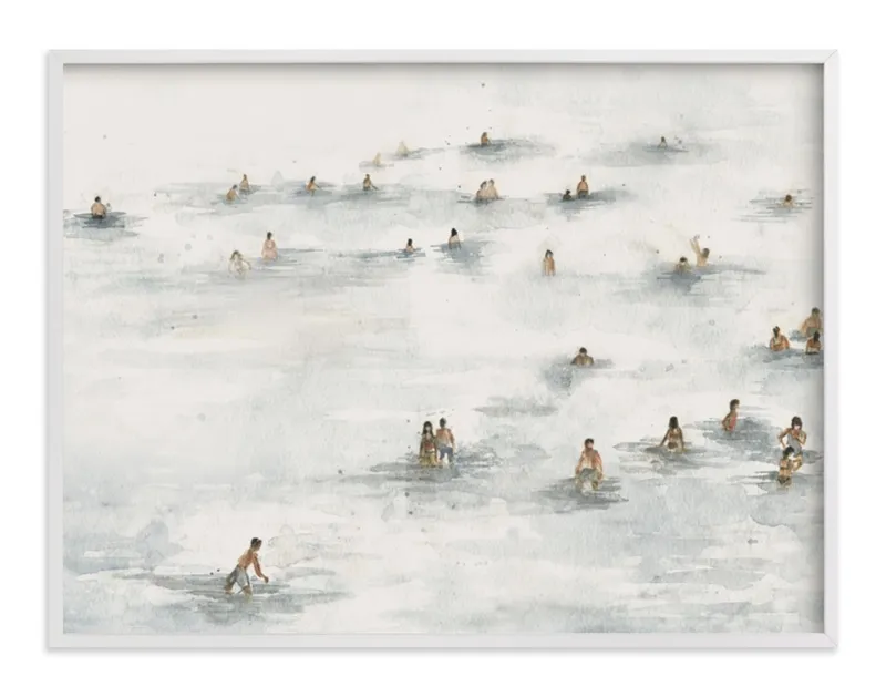 on The Beach Limited Edition Fine Art Print