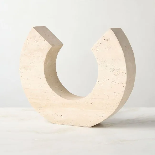 Ennis Travertine Sculpture