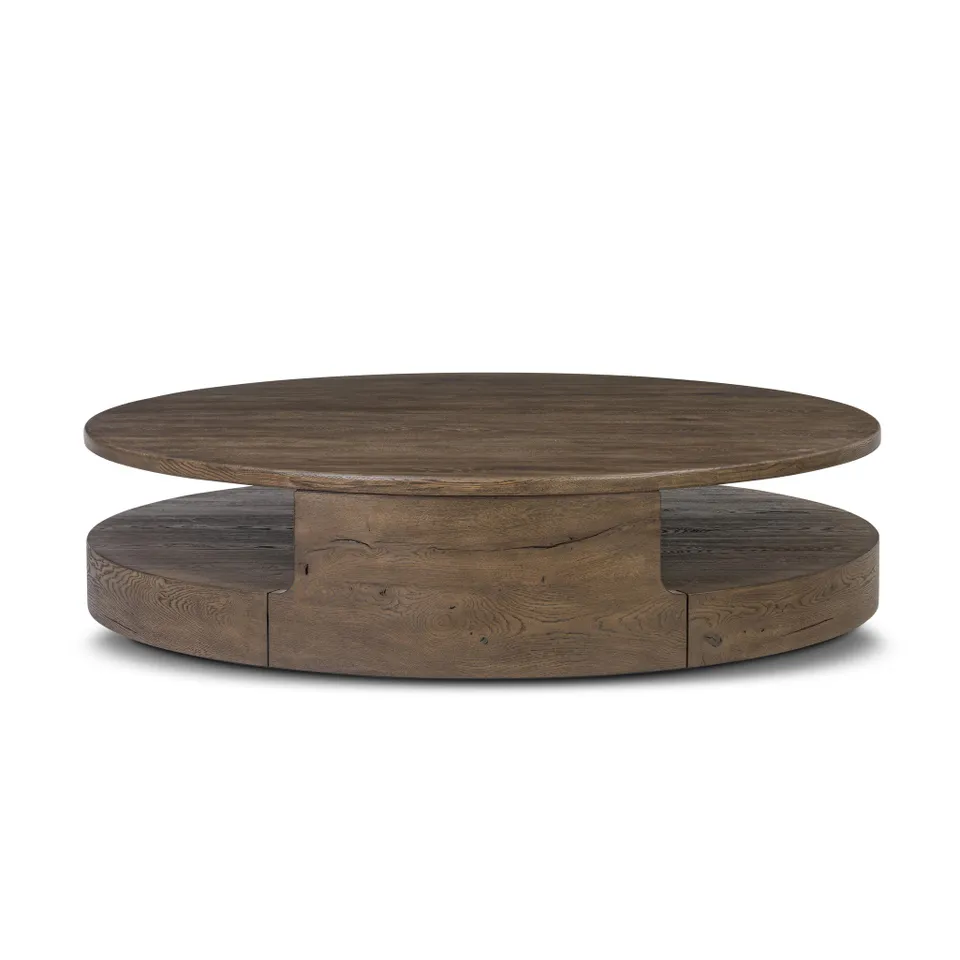 Matheus Coffee Table - Grey Reclaimed French Oak