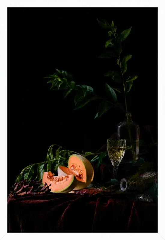 Cantaloupe by Dustin Halleck for Artfully Walls