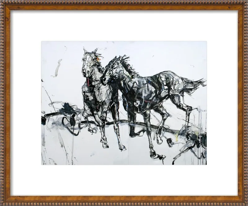 The Races by Shao Y. Zhang for Artfully Walls