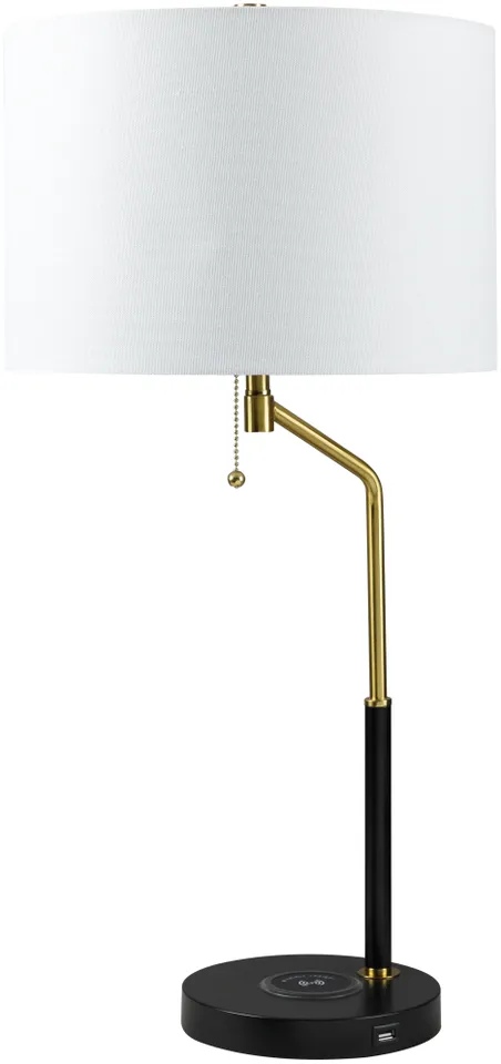 Uzes  Painted 29"H x 13"W x 13"D Accent Table Lamp
