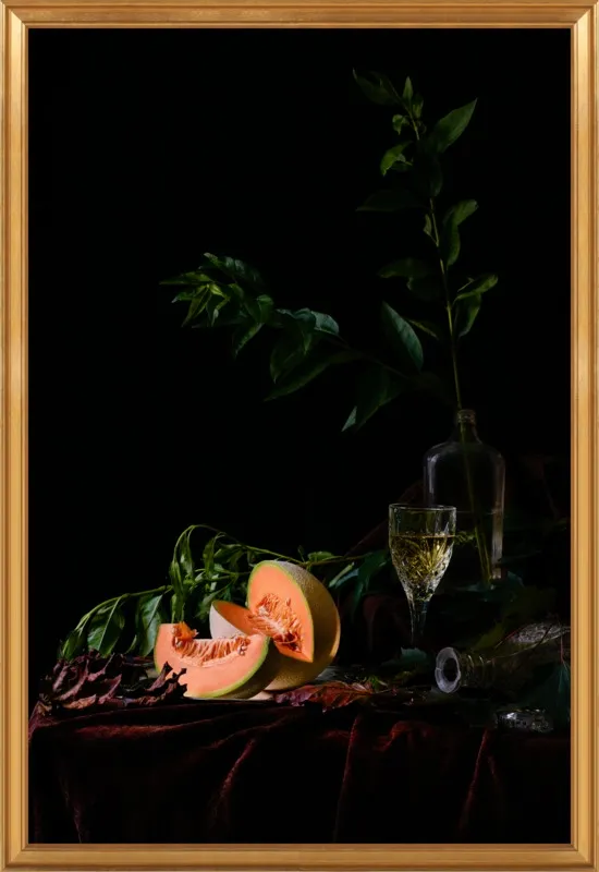 Cantaloupe by Dustin Halleck for Artfully Walls