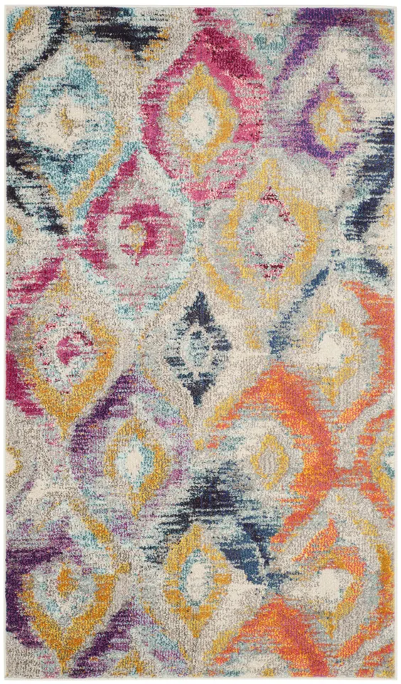 Arlo Home Woven Area Rug, MNC242F, Multi,  4' X 5' 7"