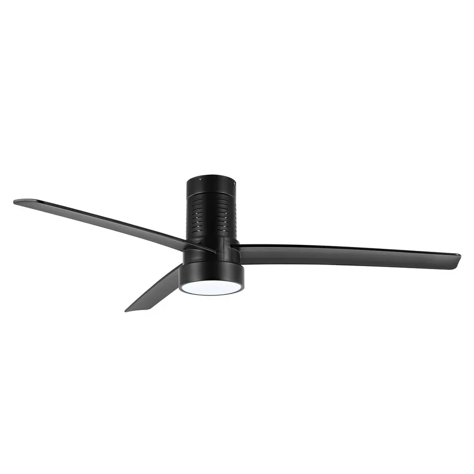 Dylas LED Light 52" Ceiling Fan - Black